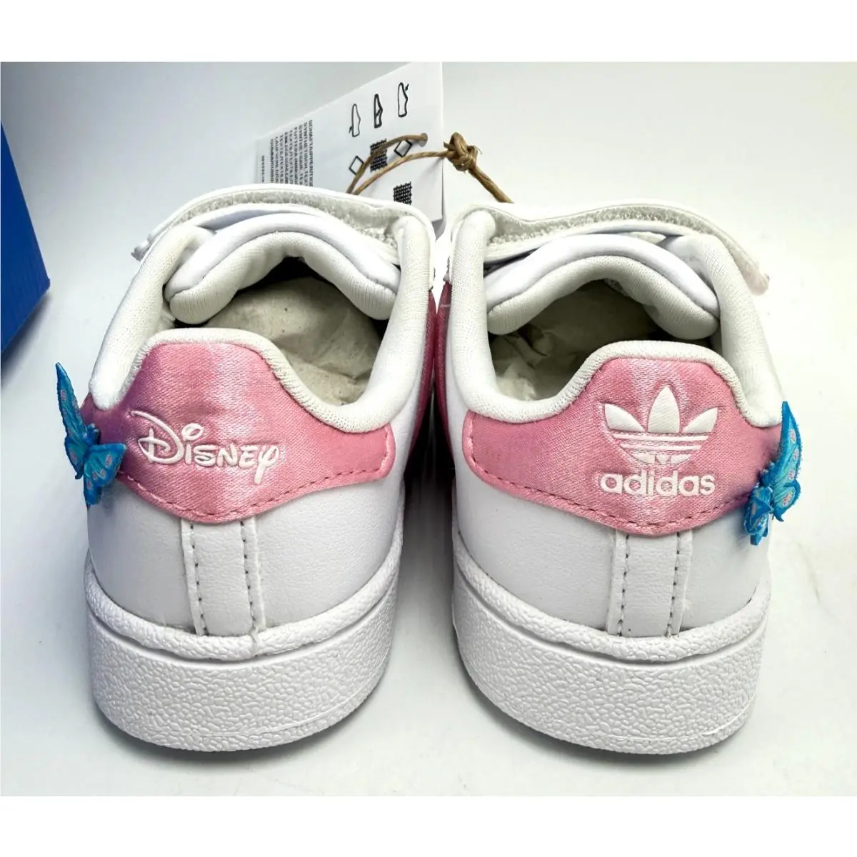 Adidas shoes - adidas Superstar Foundation - Superstar Foundation - Cloud White/Light Pink/Lucid Aquamarine 3