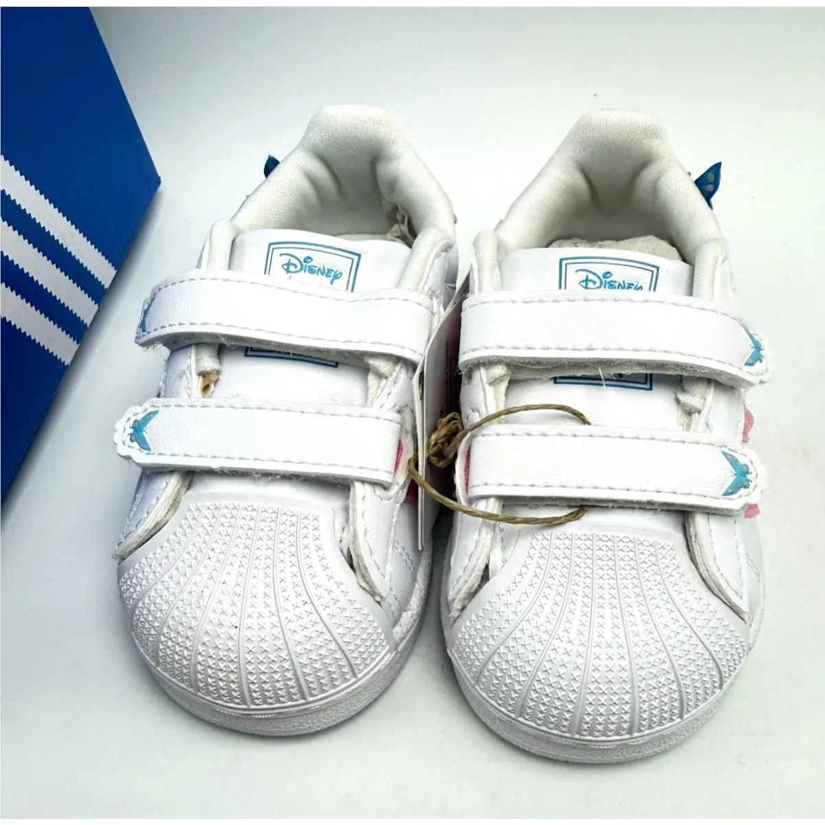 Adidas shoes - adidas Superstar Foundation - Superstar Foundation - Cloud White/Light Pink/Lucid Aquamarine 7