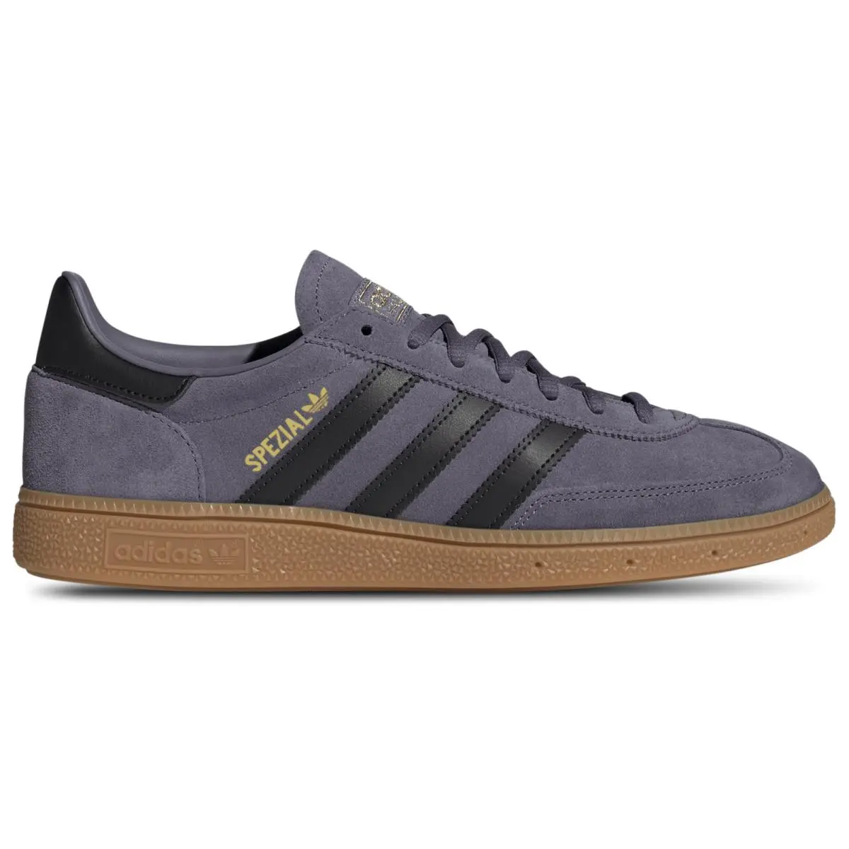 JR3847 Mens Adidas Handball Spezial `purple Black Gum` - Previo/Black/Gold Metallic