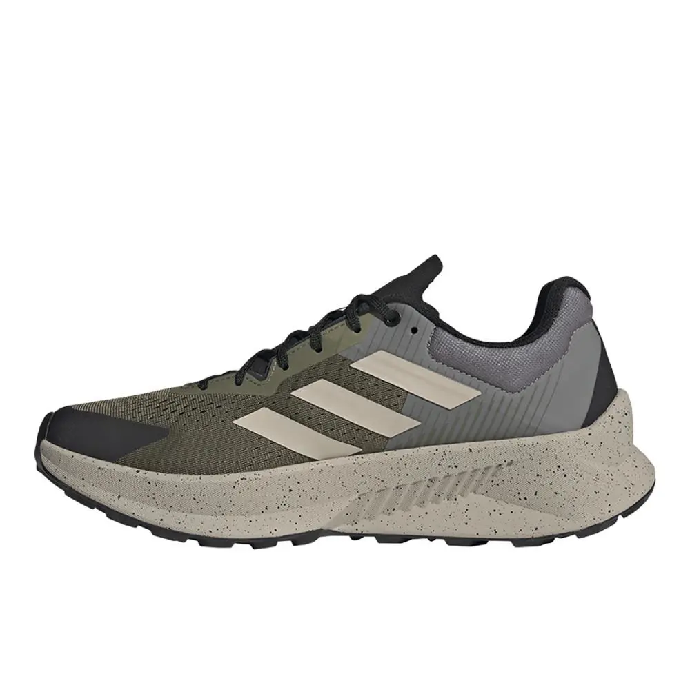 Adidas shoes - adidas Terrex Soulstride Flow Trail Running - IG8923-A - Beige, Green, Grey 1