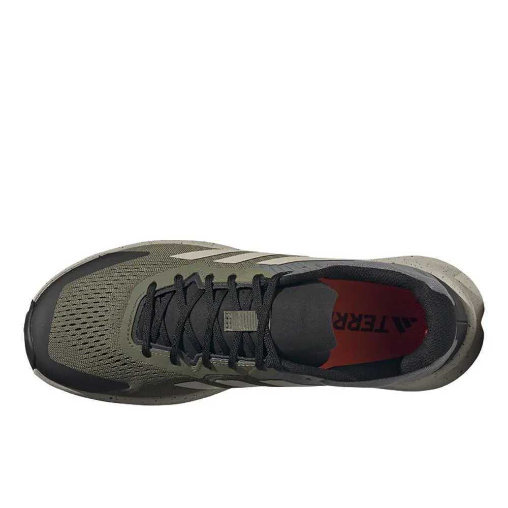 Adidas shoes - adidas Terrex Soulstride Flow Trail Running - IG8923-A - Beige, Green, Grey 2