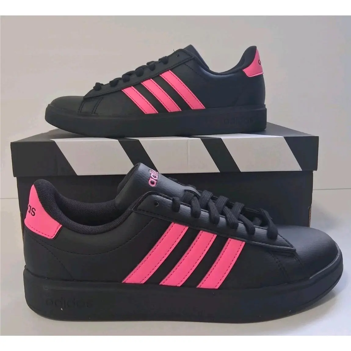 Adidas shoes - adidas grand court 2.0 - grand court - JS1757 - black/ pink 0