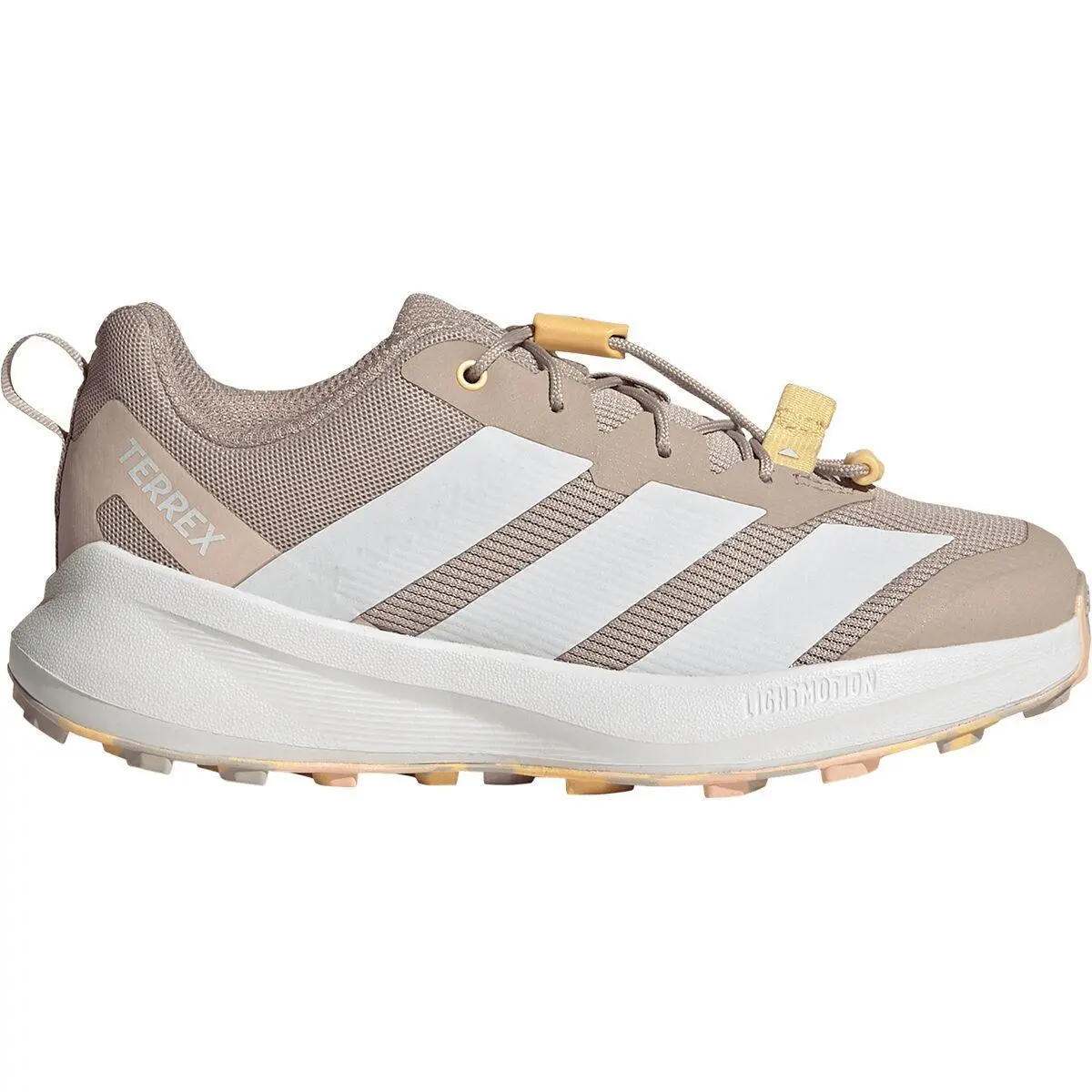 Adidas Terrex Terrex Agravic Shoe - Kids` - Wonder Taupe/Ftwr White/Ice Tangerine