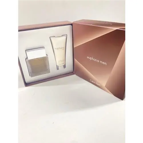 Euphoria Men by Calvin Klein 2 Pcs in Set For Men 3.4oz Edt + 3.4oz After Shave