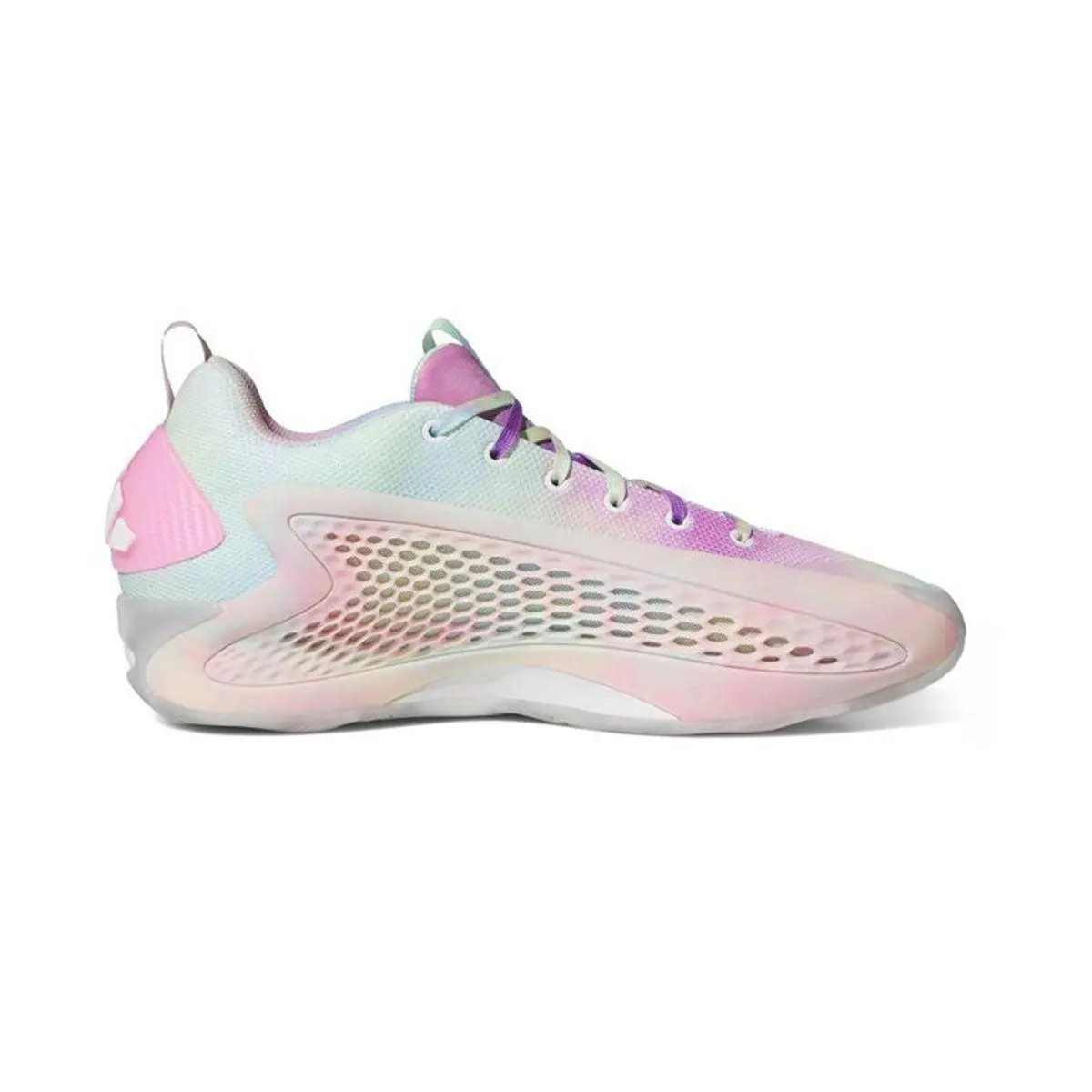 Adidas Anthony Edwards1 Low_white/acid Orange/bliss Pink JR3915 Shoe