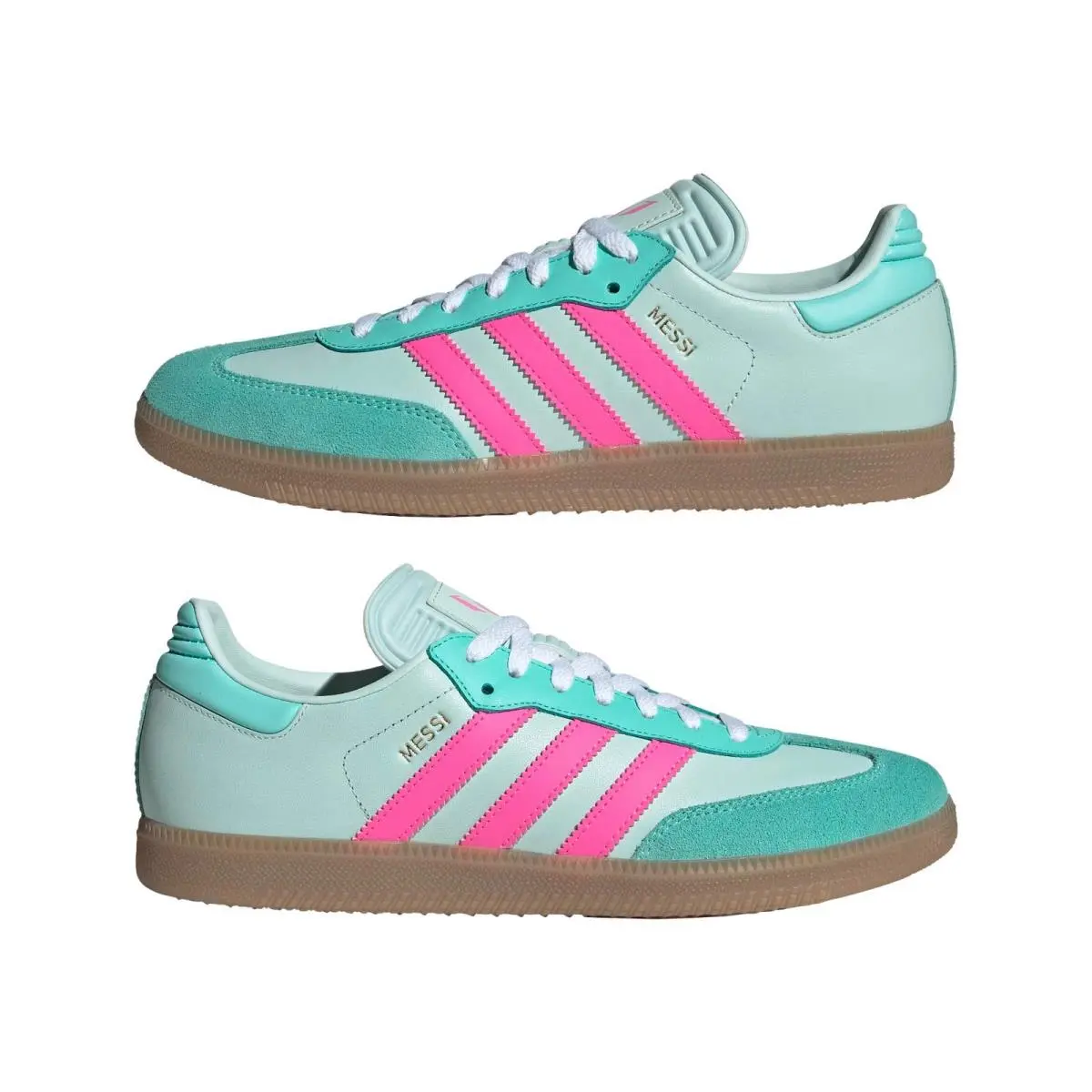 Adidas shoes - adidas Samba - Samba - Mint/Lucid Pink/Brown/White 16