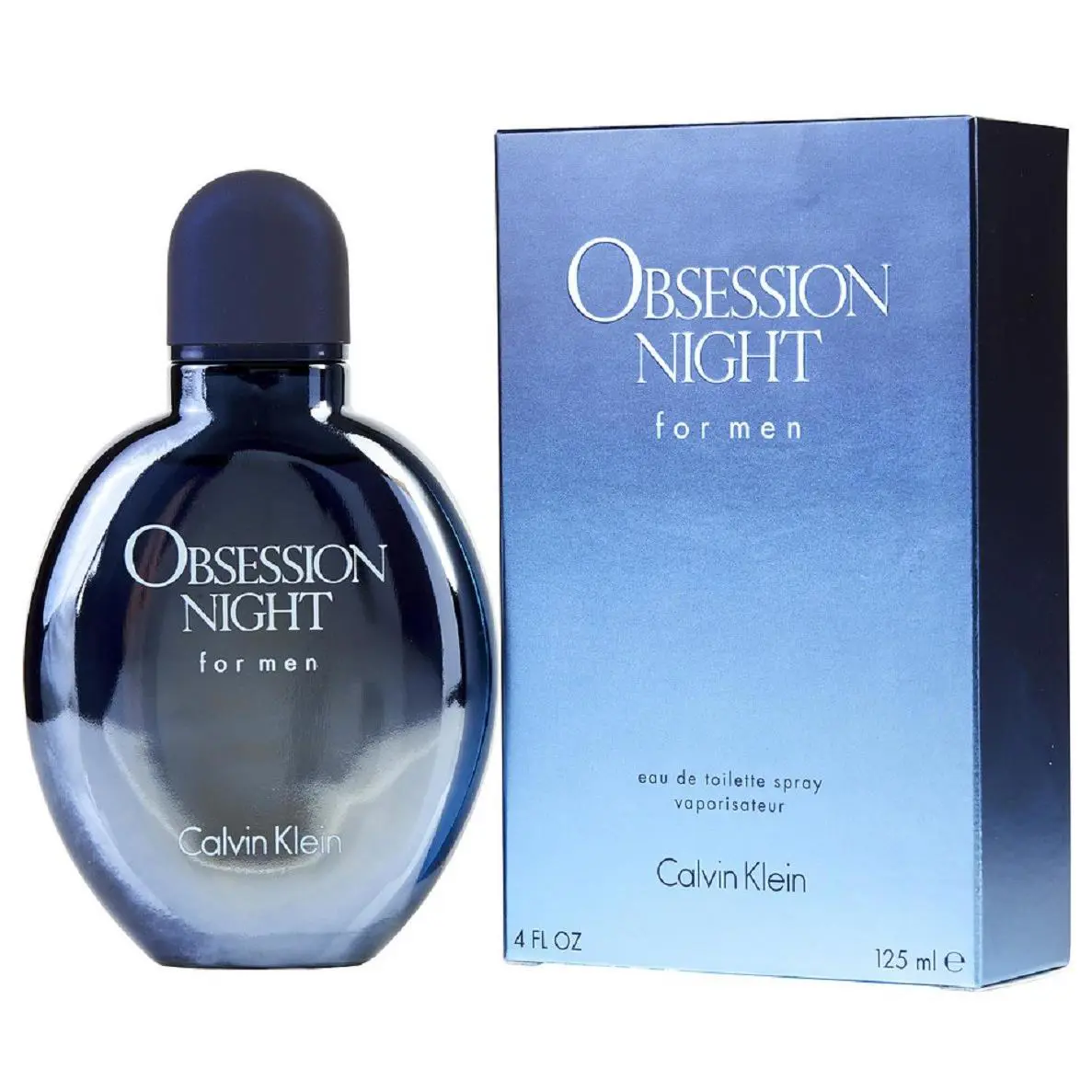 Obsession Night Calvin Klein 4.0 oz / 125 ml Eau de Toilette Men Cologne
