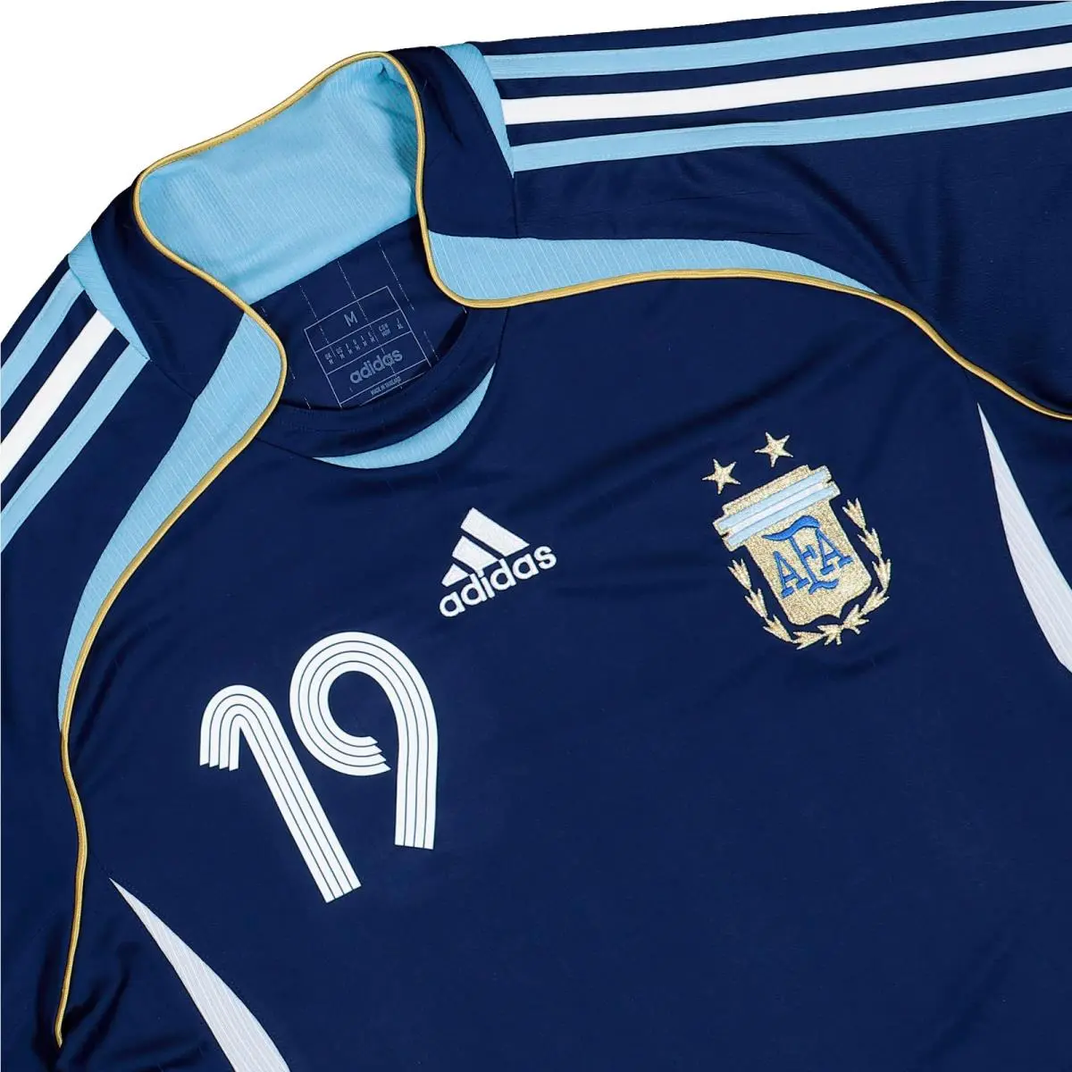 Adidas clothing - adidas Argentina Away Jersey 2006 Messi - JN3709 - Blue 8