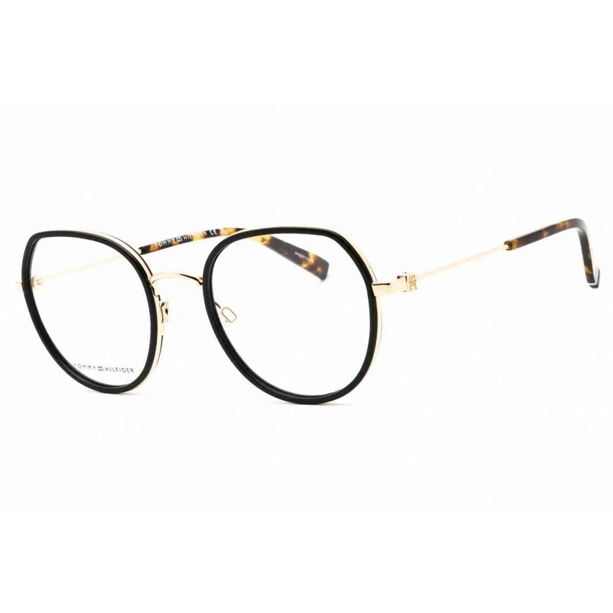 Tommy Hilfiger TH 2096 0RHL 00 Gold Black 51mm Eyeglasses