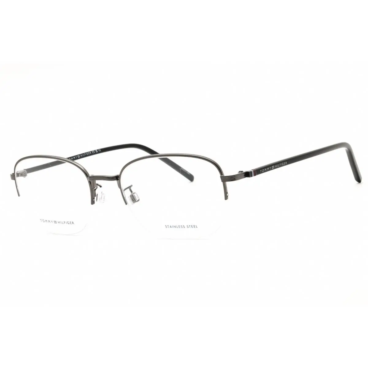 Tommy Hilfiger TH 2012 F V81 Eyeglasses Ruthenium Black Frame 54mm