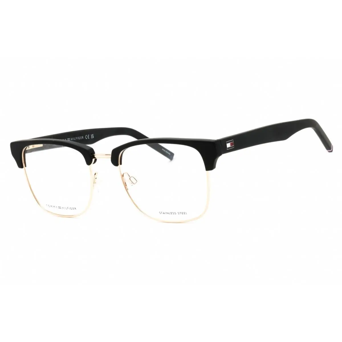 Tommy Hilfiger TH 1988 0I46 00 Matte Black Gold 54mm Eyeglasses
