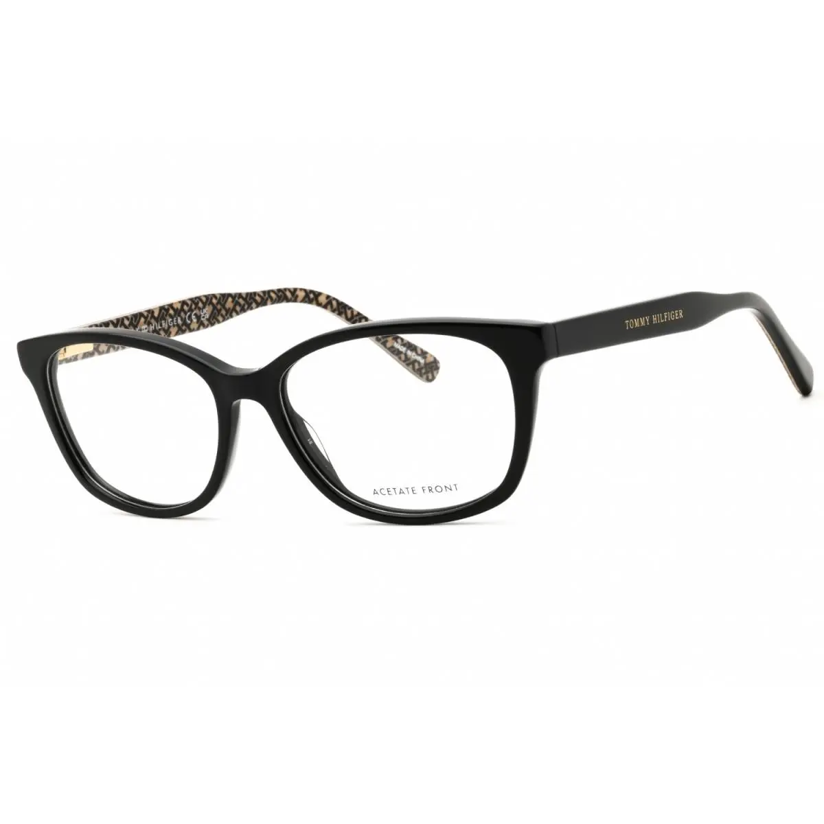 Tommy Hilfiger TH 2108 07YQ 00 Black Pattern Brown 53mm Eyeglasses