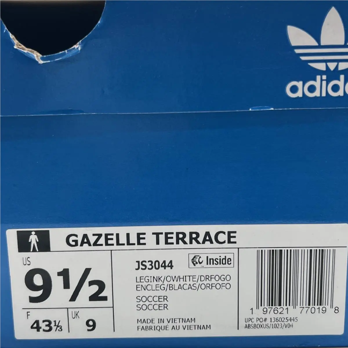 Adidas shoes - adidas Gazelle - Gazelle - JS3044 - Blue 5