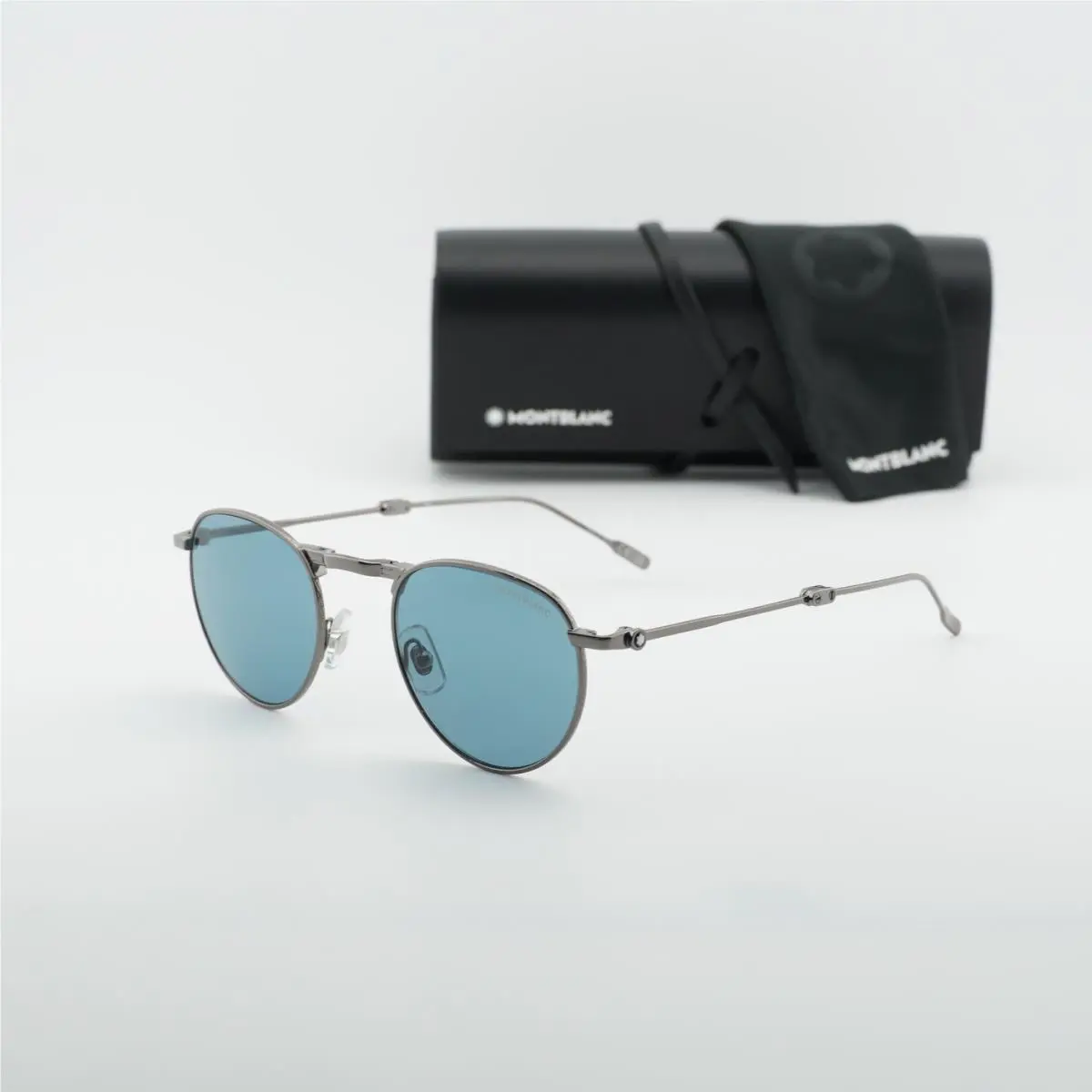Montblanc MB0280S 002 Grey/blue 49-22-145 Sunglasses