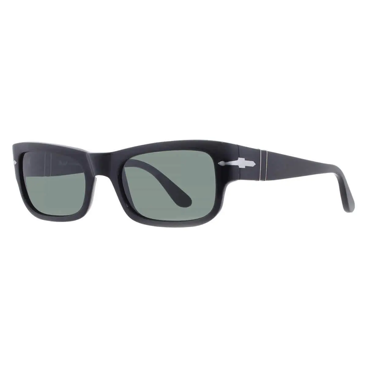 Persol Green Rectangular Unisex Sunglasses PO3326S 95/31 54 PO3326S 95/31 54