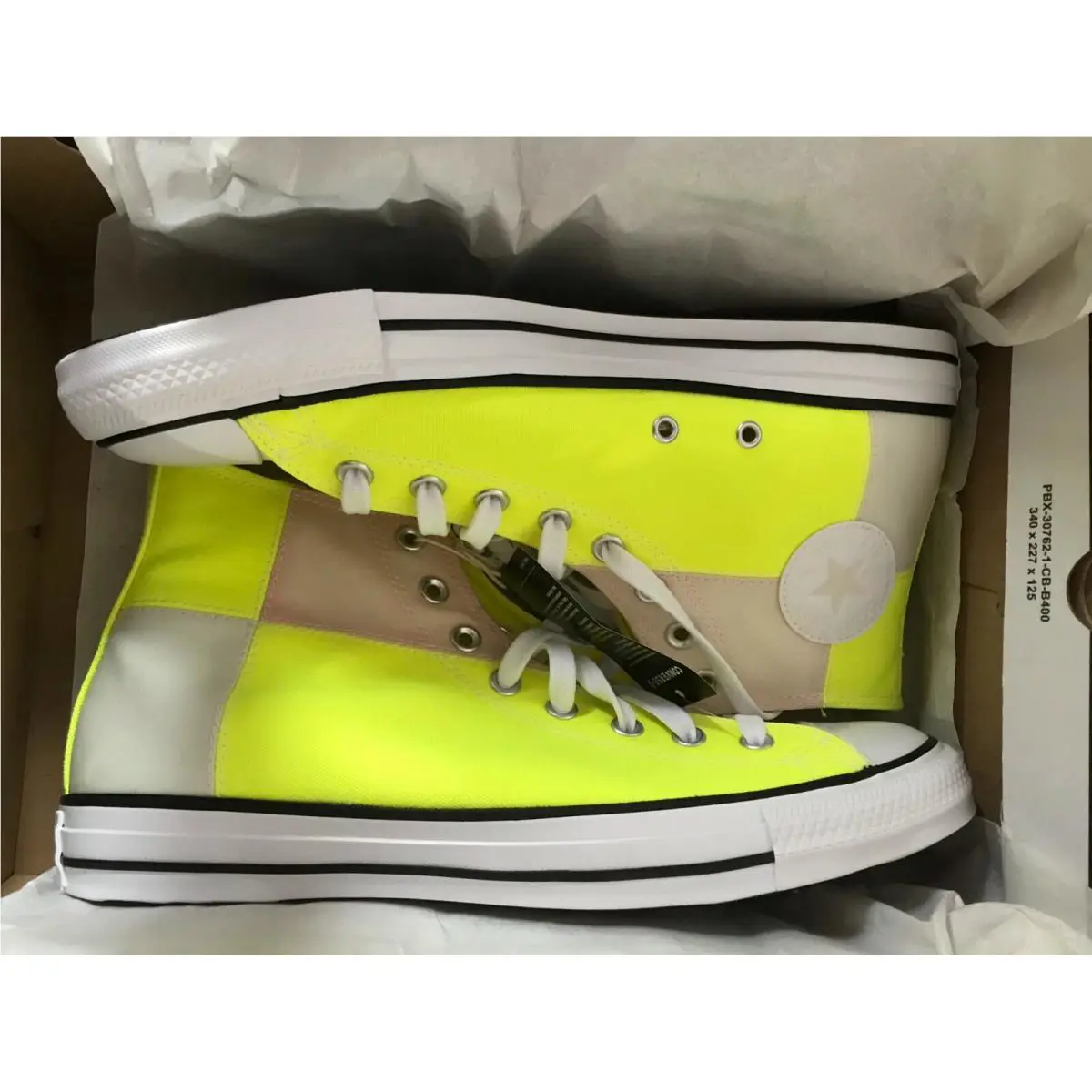 Converse shoes - Converse Chuck Taylor All-Star Hi - 169896C - Yellow/White 9