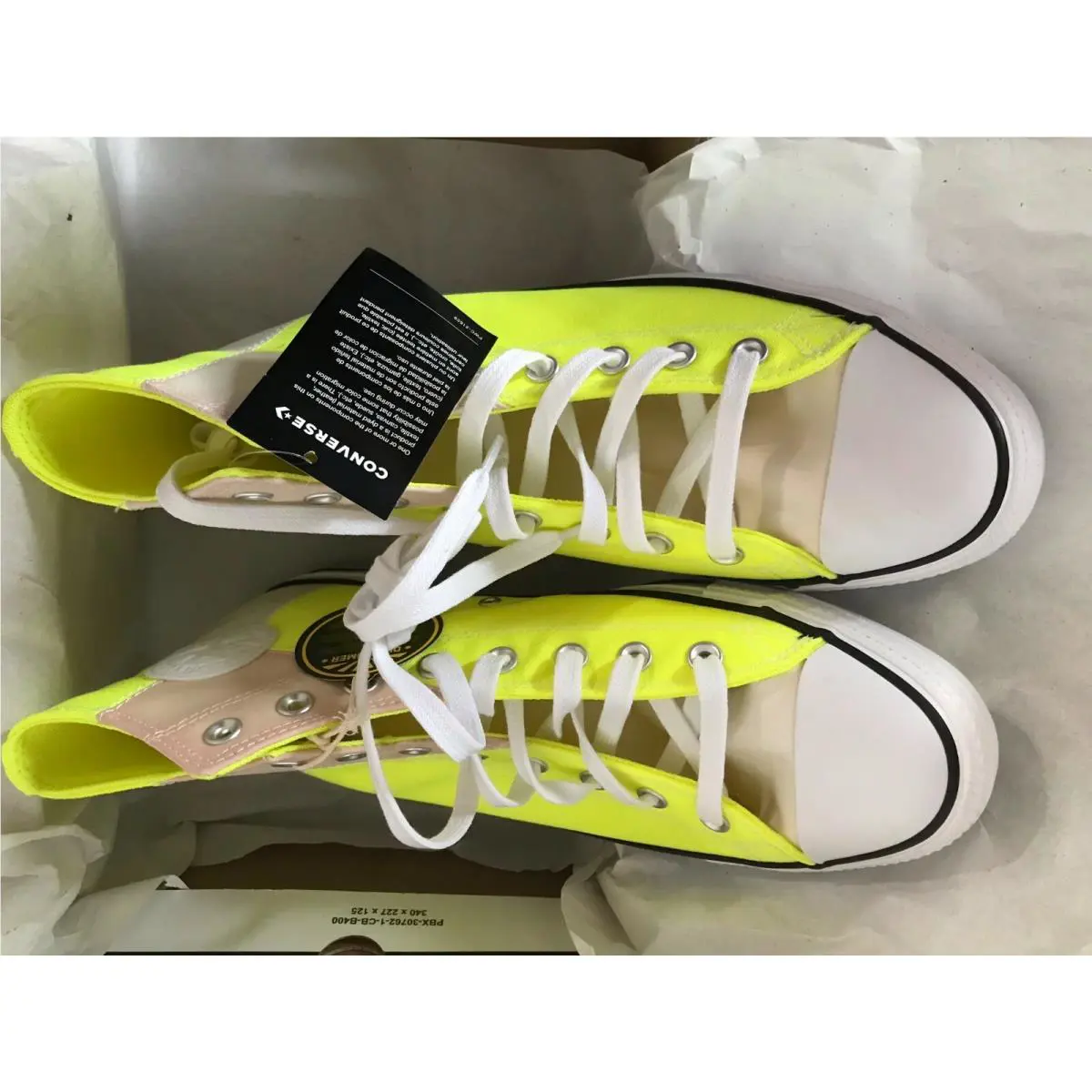Converse shoes - Converse Chuck Taylor All-Star Hi - 169896C - Yellow/White 10