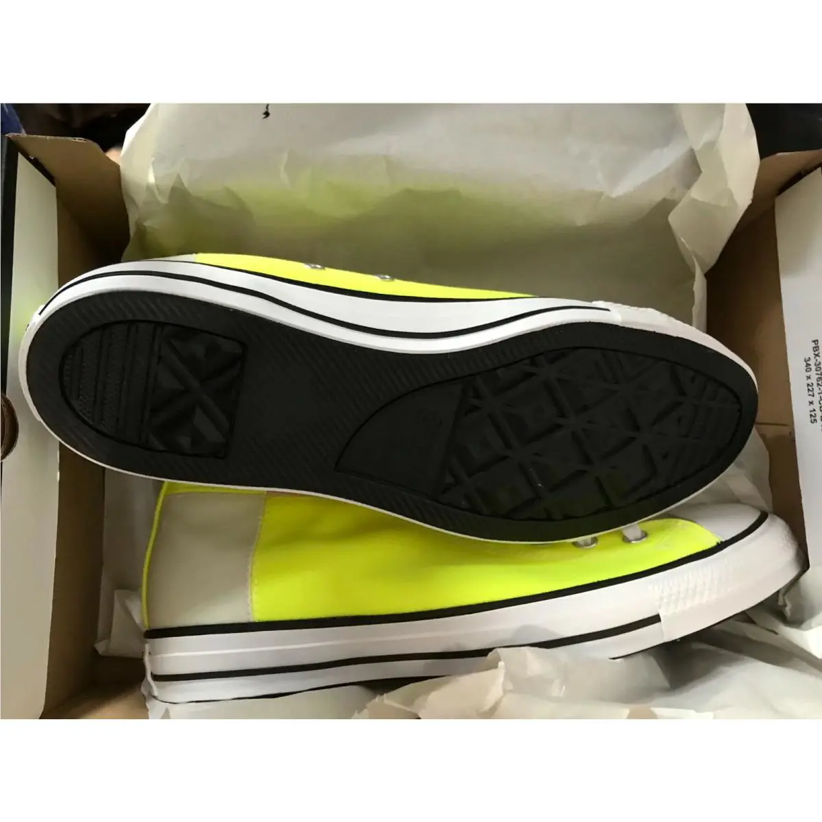 Converse shoes - Converse Chuck Taylor All-Star Hi - 169896C - Yellow/White 7