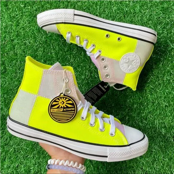Converse shoes - Converse Chuck Taylor All-Star Hi - 169896C - Yellow/White 11