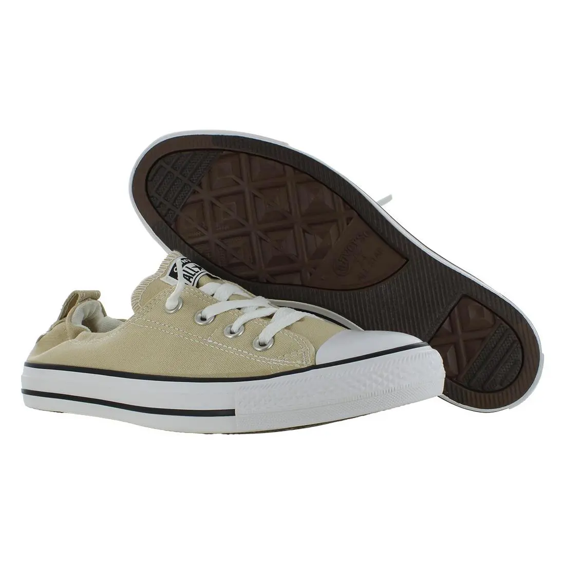 Converse Ctas Shoreline Slip Womens Shoes - Nutty Granola/White/Black, Main: Brown