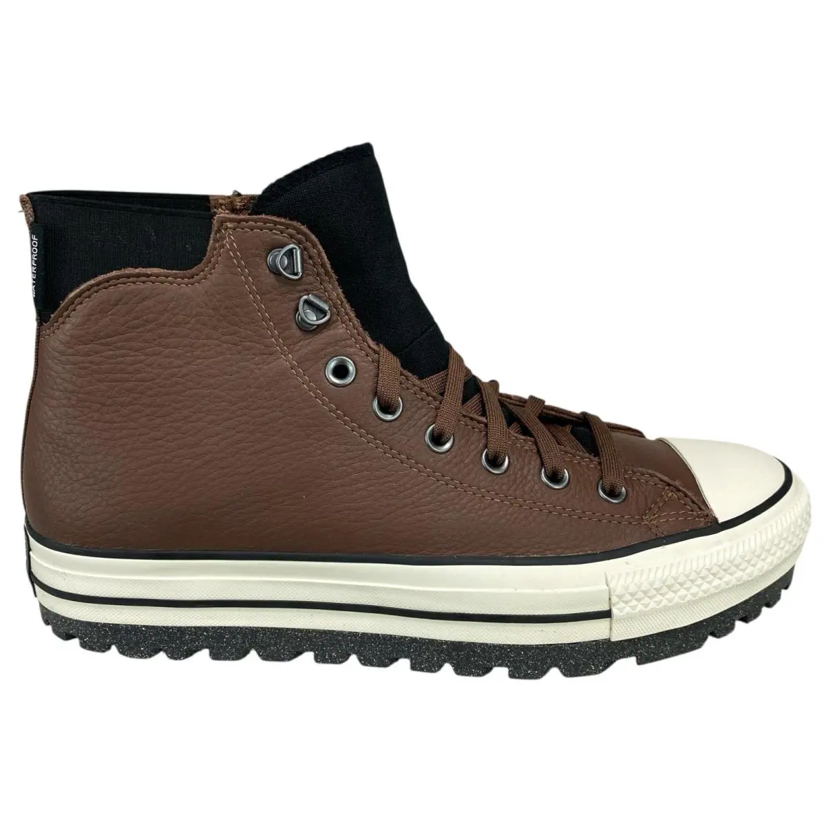 Converse City Trek WP Hi Waterproof Sneaker Boot Size 11.5 Brown A08559C - Brown