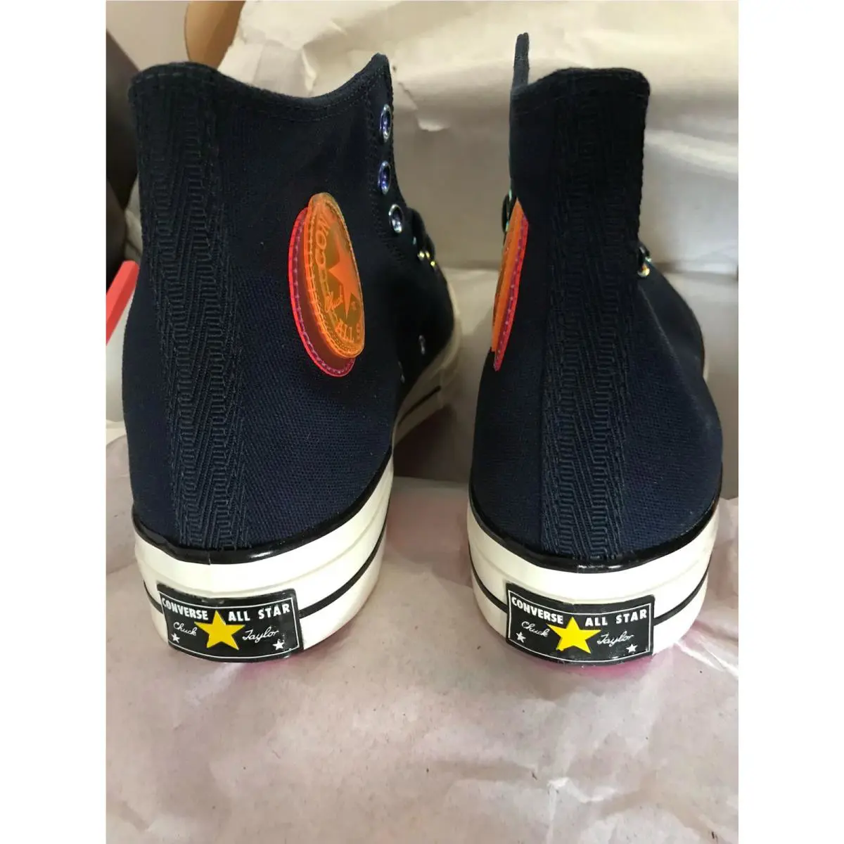 Converse shoes - CONVERSE CHUCK 70 - CHUCK - 170491C - obsidian/bold citron/egret 10