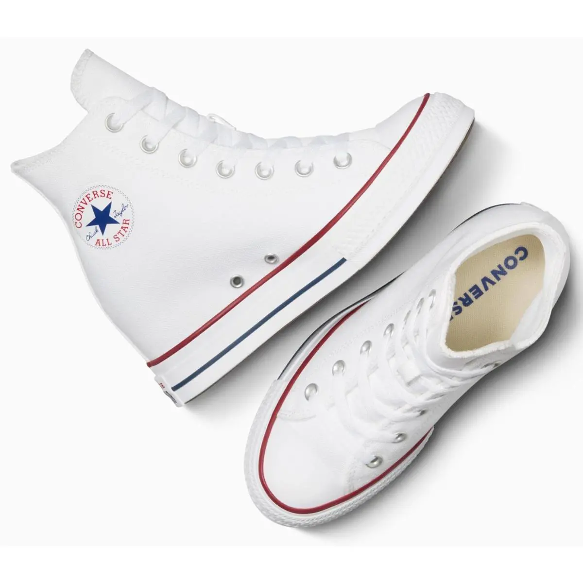 Converse shoes - Converse Chuck Taylor All Star Wedge Platform - A11909C - White 3
