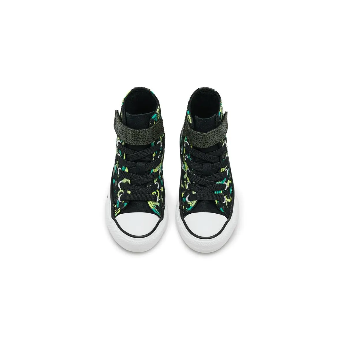 Converse shoes - Black/White/Neon Mantis 0