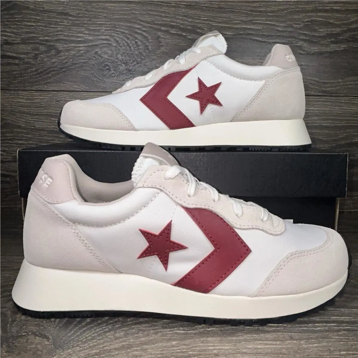 Converse shoes - Converse Omega Trainer - Omega Trainer - White, Red 7