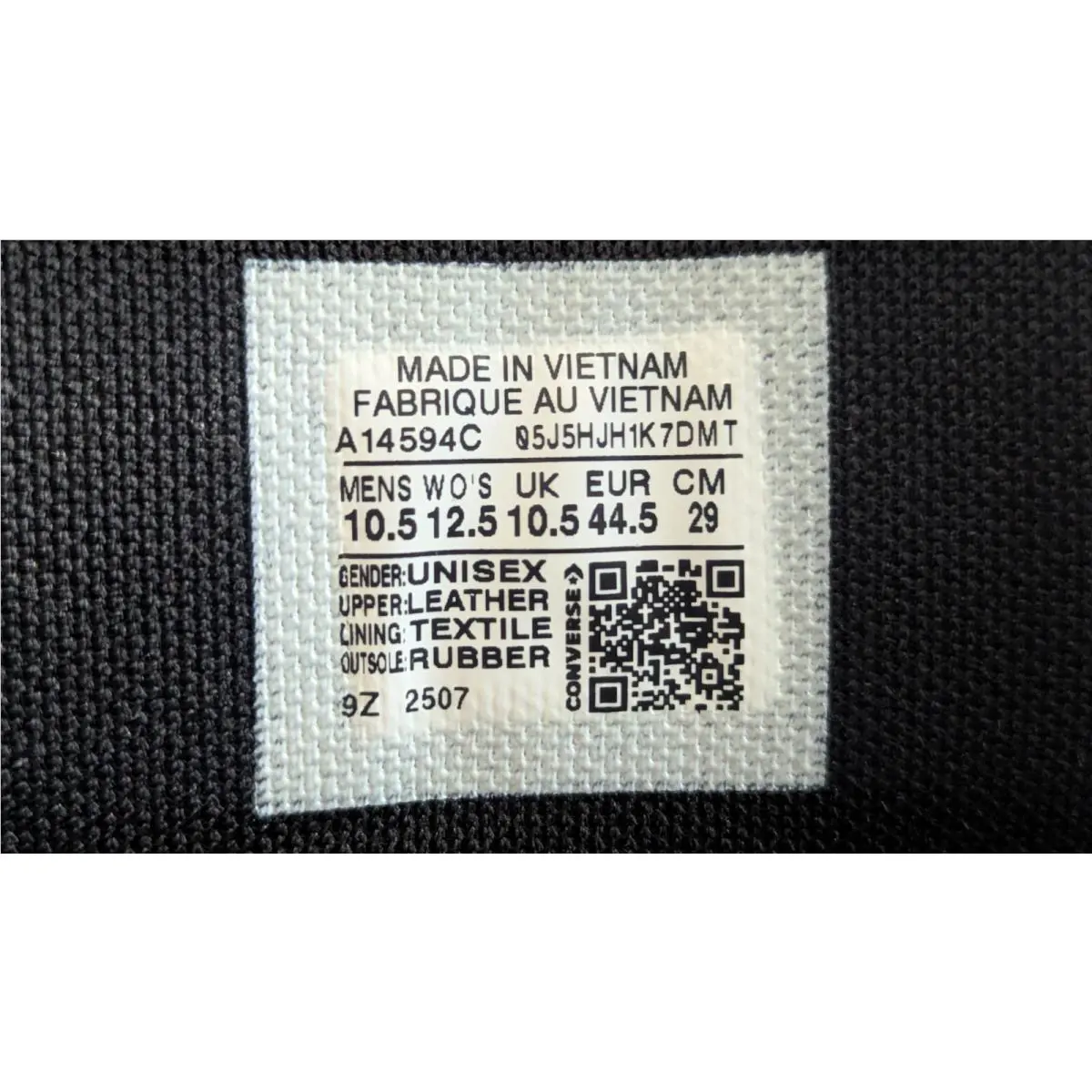 Converse shoes - Converse Chuck Taylor All Star Hi - A14594C - Black 1
