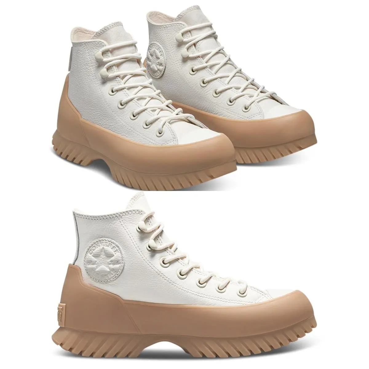 Converse shoes - Chuck Taylor Lugged Winter 2.0 HI - 171425C - Egret/Light Twine/ Beige/Gum 1