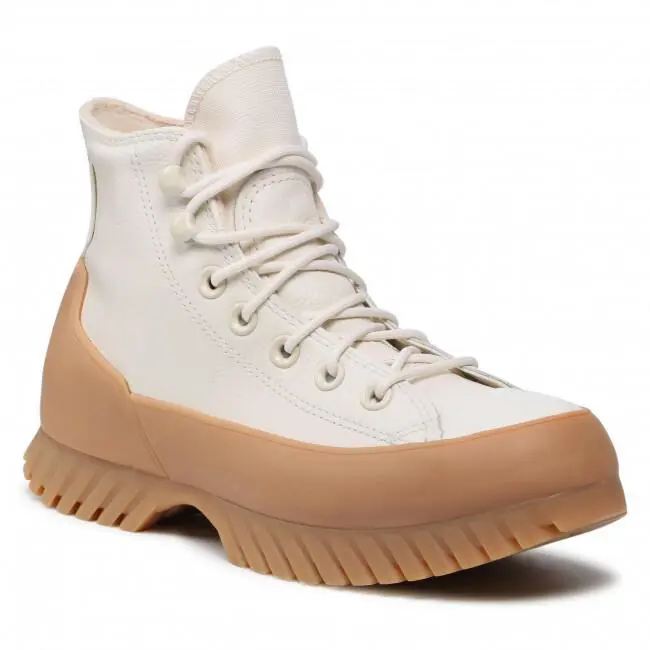 Converse shoes - Chuck Taylor Lugged Winter 2.0 HI - 171425C - Egret/Light Twine/ Beige/Gum 2