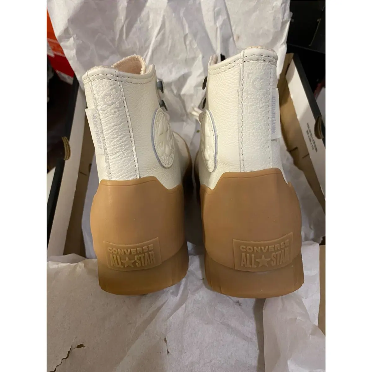 Converse shoes - Chuck Taylor Lugged Winter 2.0 HI - 171425C - Egret/Light Twine/ Beige/Gum 14