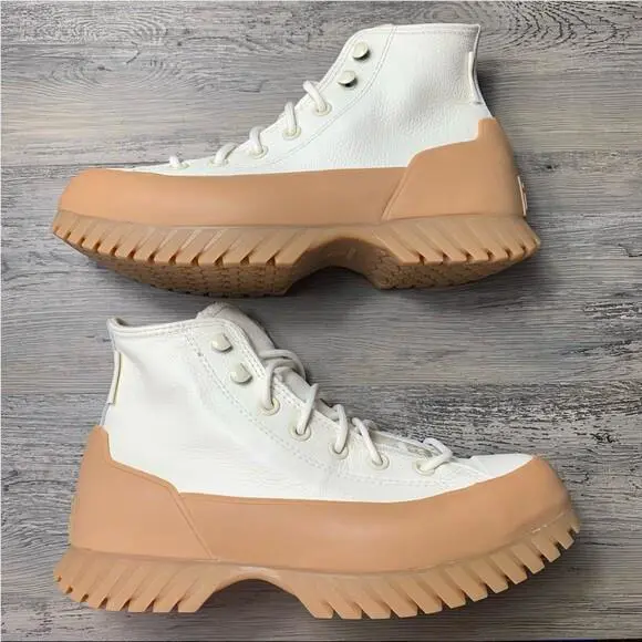 Converse shoes - Chuck Taylor Lugged Winter 2.0 HI - 171425C - Egret/Light Twine/ Beige/Gum 20