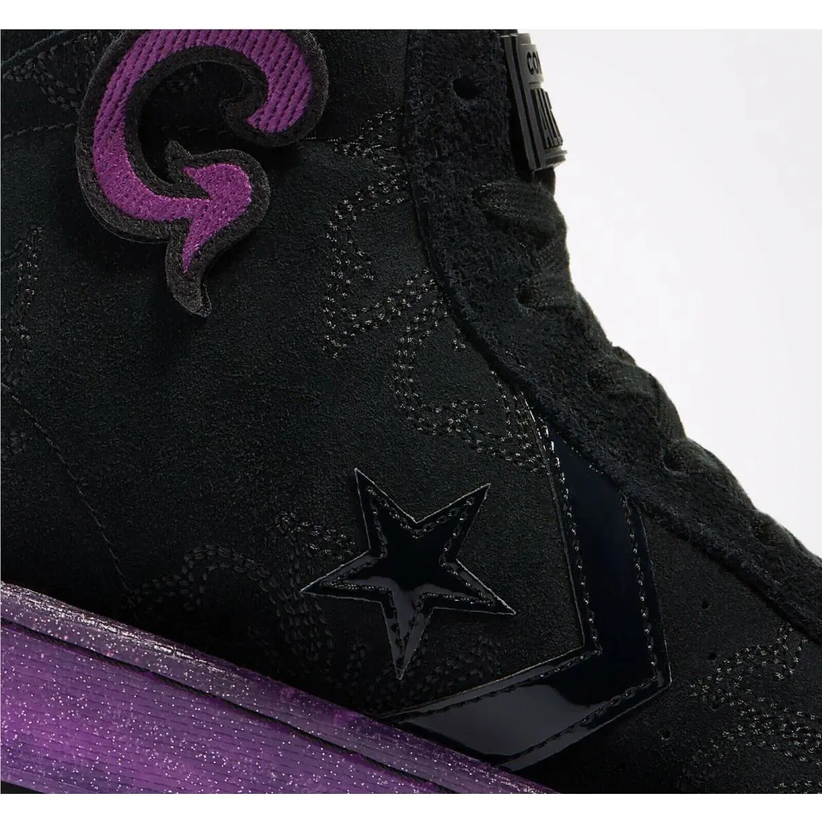 Converse shoes - Converse Pro Leather Hi - Pro Leather - 170645C - Black Amaranth Purple 4