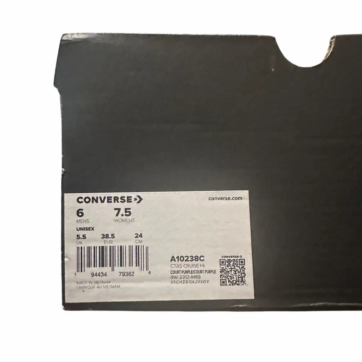 Converse shoes - All Star Cruise - All Star Cruise - A10238C - Purple (UPC: 194434793628) 5