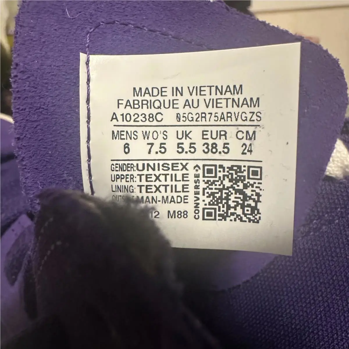 Converse shoes - All Star Cruise - All Star Cruise - A10238C - Purple (UPC: 194434793628) 6