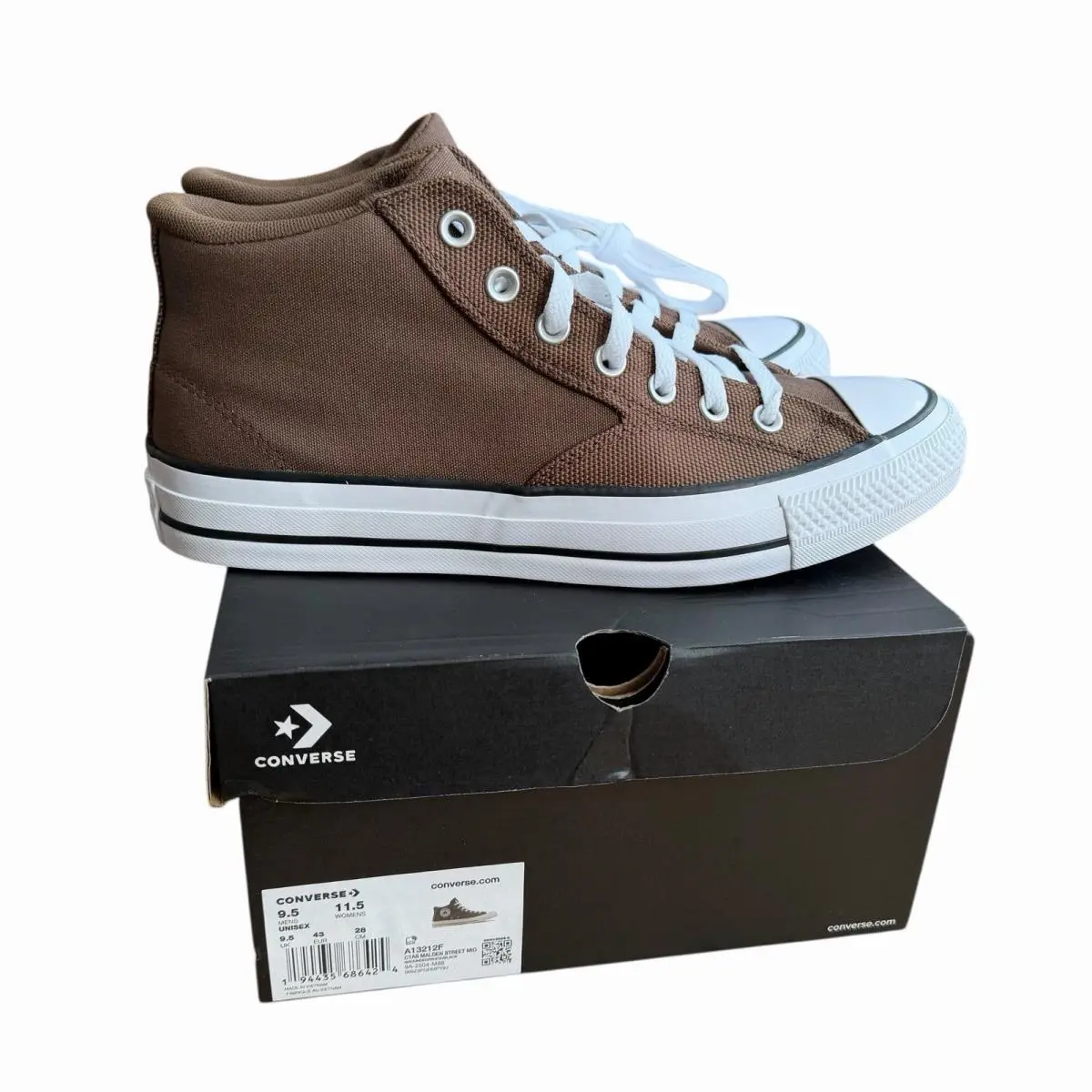 Converse shoes - Converse Chuck Taylor All Star Street Mid - A13212F - Brown (UPC: 0194435686424) 0