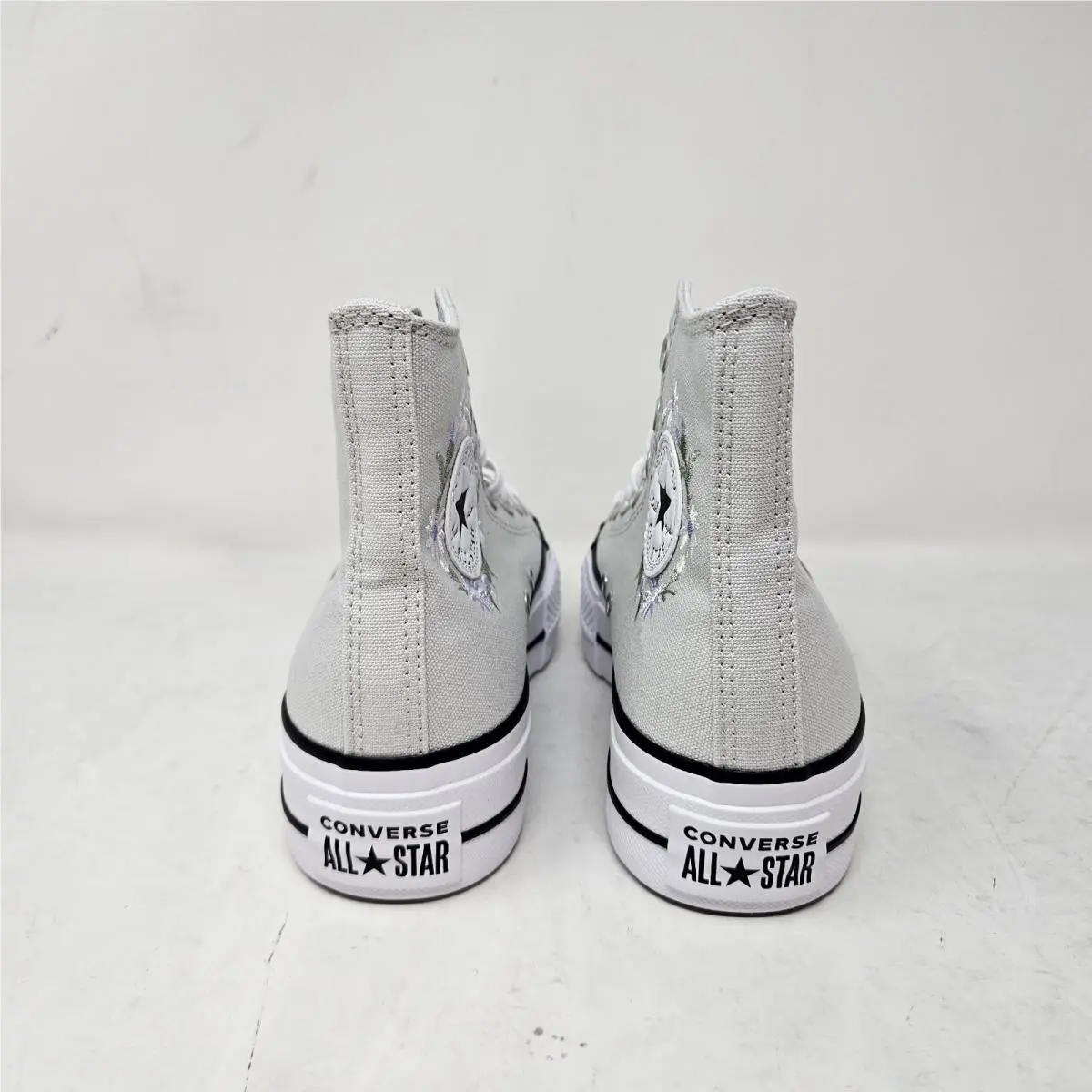 Converse shoes - Converse Chuck Taylor All Star Lift Hi - A17484C - Gray (UPC: 194435741413) 3