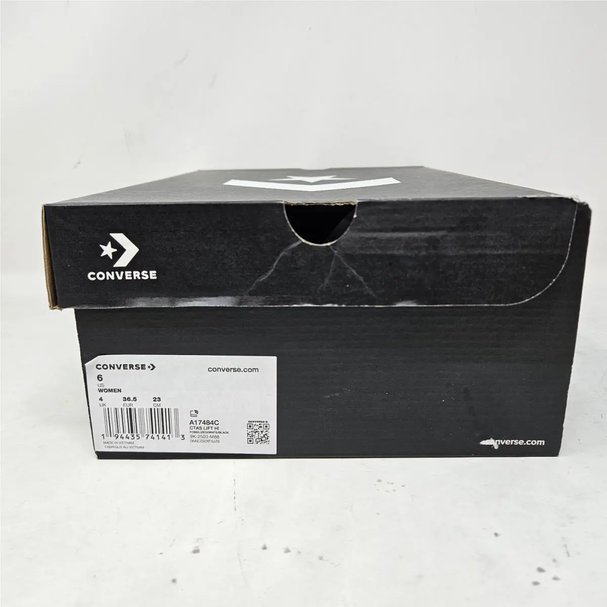 Converse shoes - Converse Chuck Taylor All Star Lift Hi - A17484C - Gray (UPC: 194435741413) 4