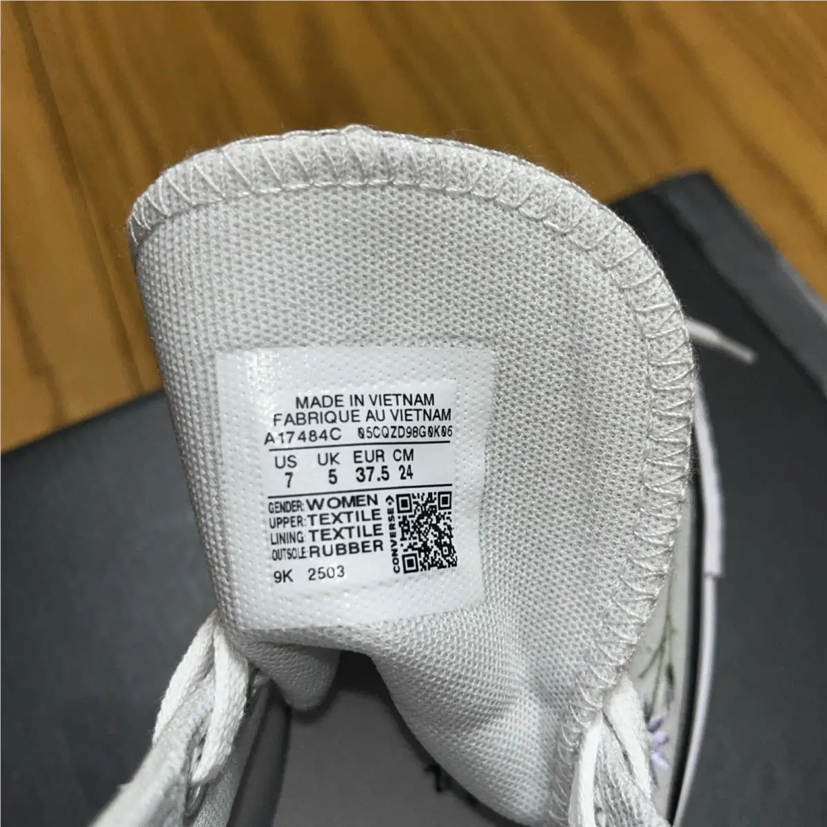 Converse shoes - Converse Chuck Taylor All Star Lift Hi - A17484C - Gray (UPC: 194435741413) 16