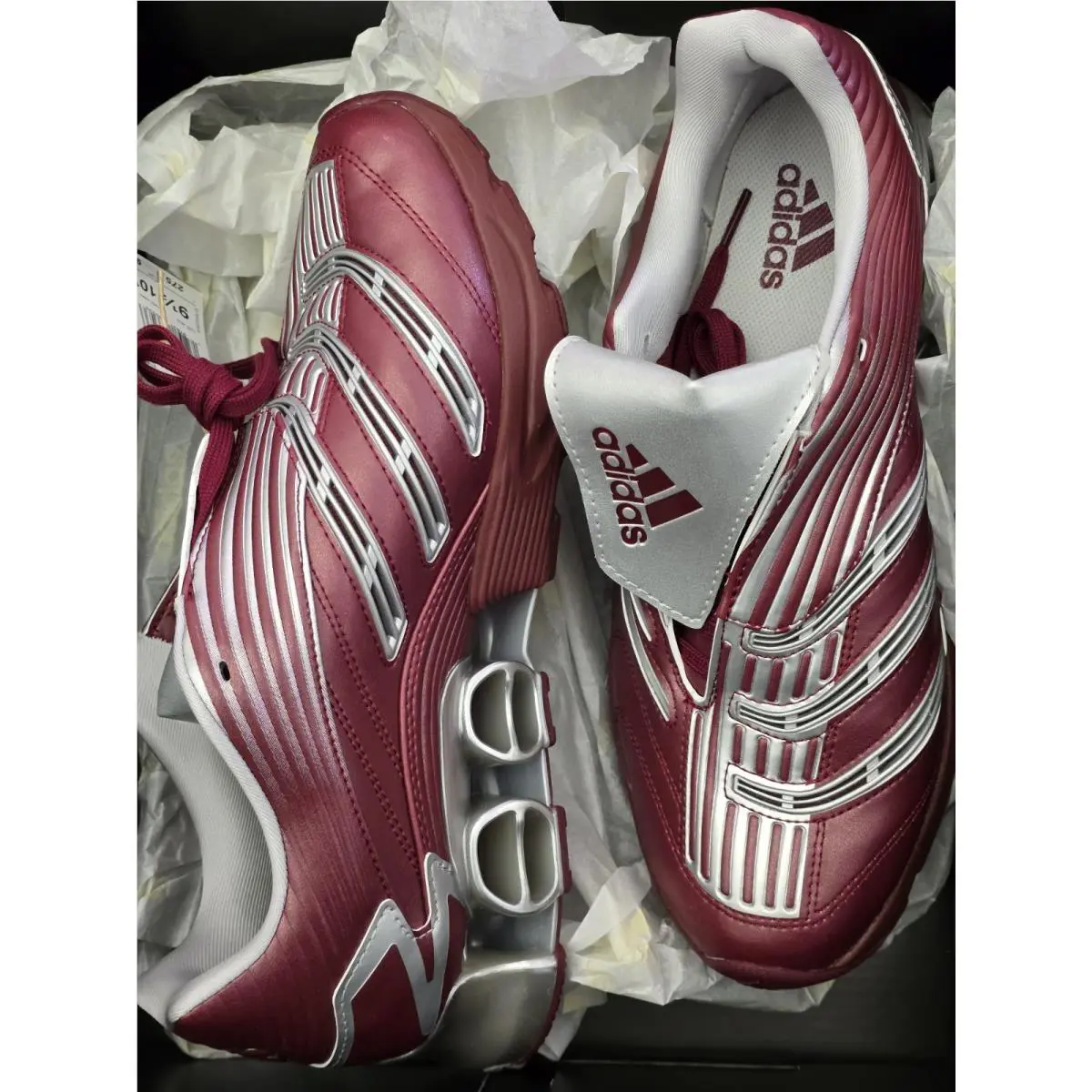 Adidas shoes - adidas Predator - Predator - JH5523 - Burgundy / Wine Red / Silver 1