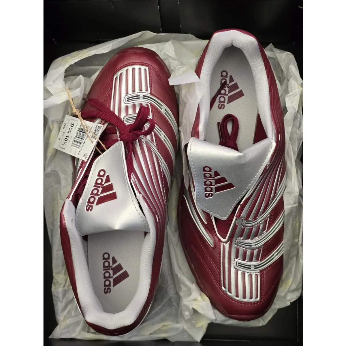 Adidas shoes - adidas Predator - Predator - JH5523 - Burgundy / Wine Red / Silver 2
