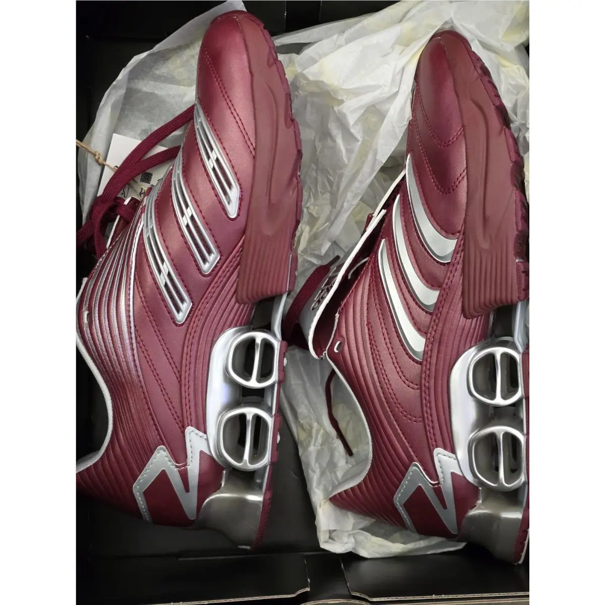 Adidas shoes - adidas Predator - Predator - JH5523 - Burgundy / Wine Red / Silver 5