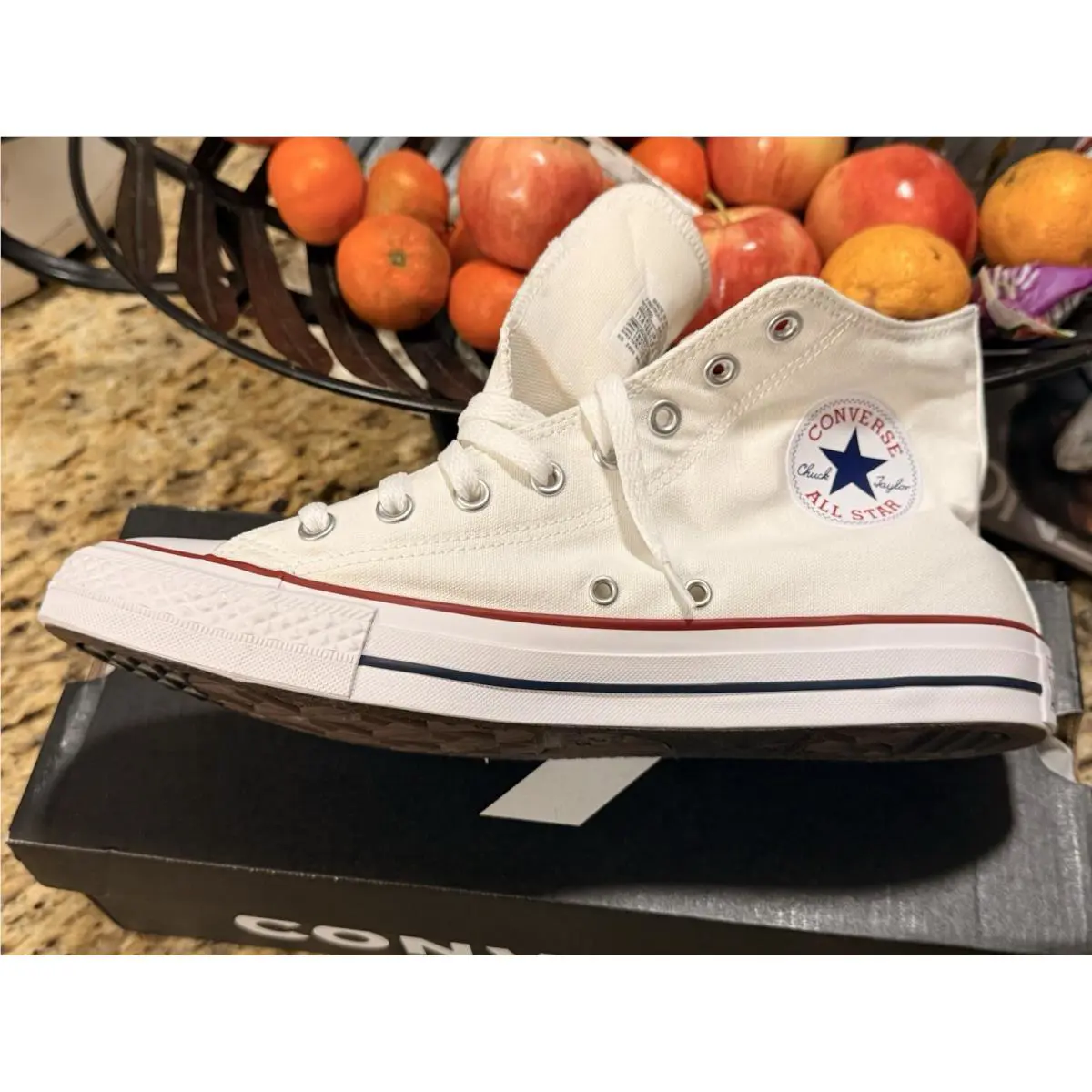 Converse shoes - Converse Chuck Taylor All Star Canvas High Top - 167492C - White 17