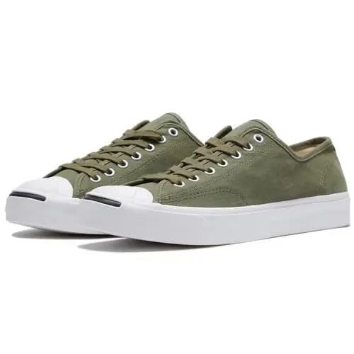 Converse Jack Purcell CP OX Low Casual Unisex Men 5.5/7 Women Shoes Olive/wh - Field Surplus/White/Black -U35- 164105C