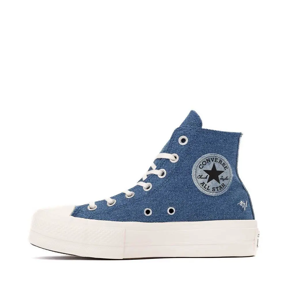Converse shoes - Converse Chuck Taylor All Star Lift - A12045C - Blue 3