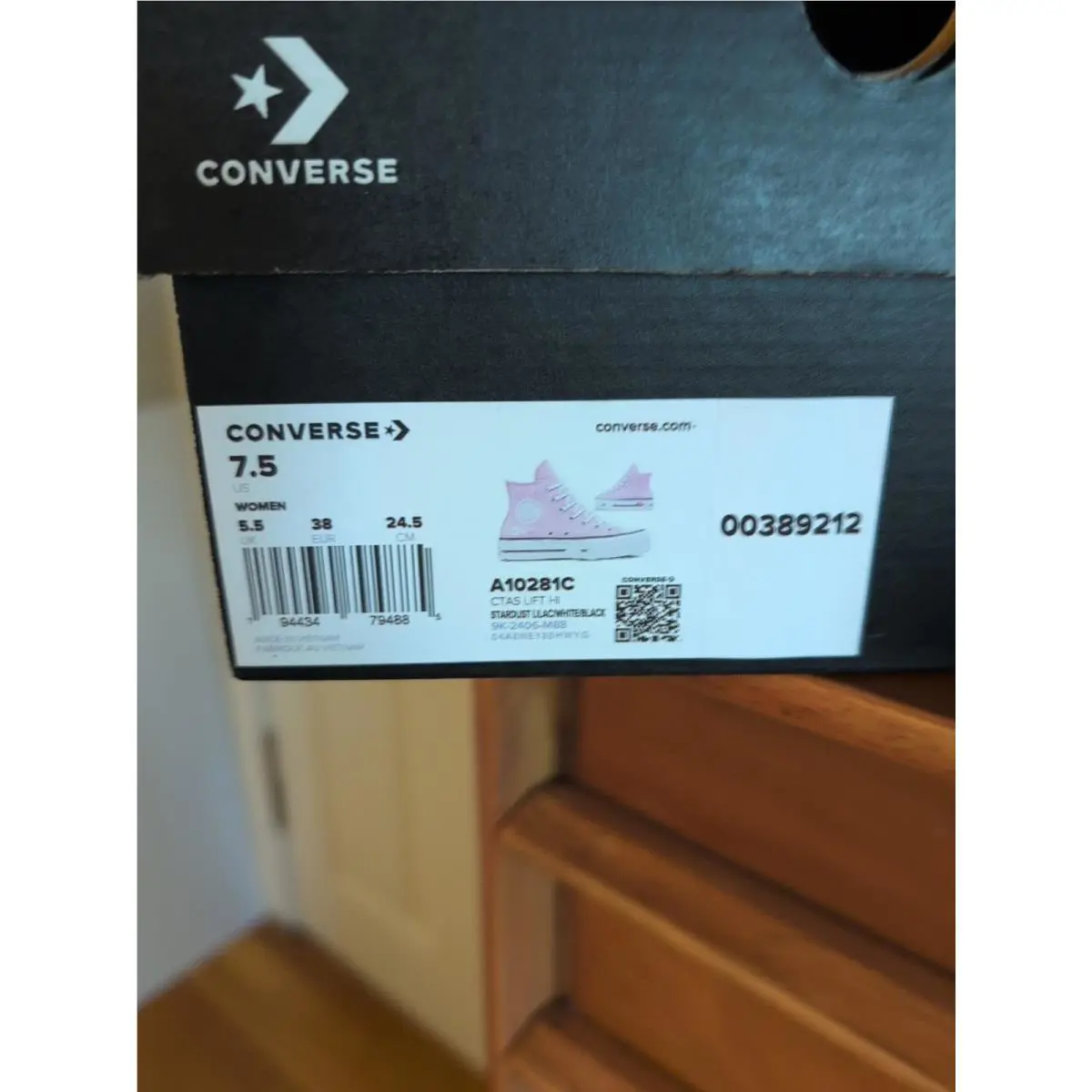 Converse shoes - Converse Chuck Taylor All Star Hi - A10281C - Purple 2