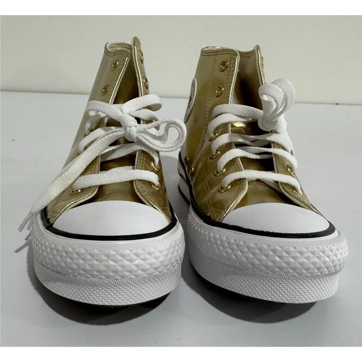 Converse shoes - Gold 1