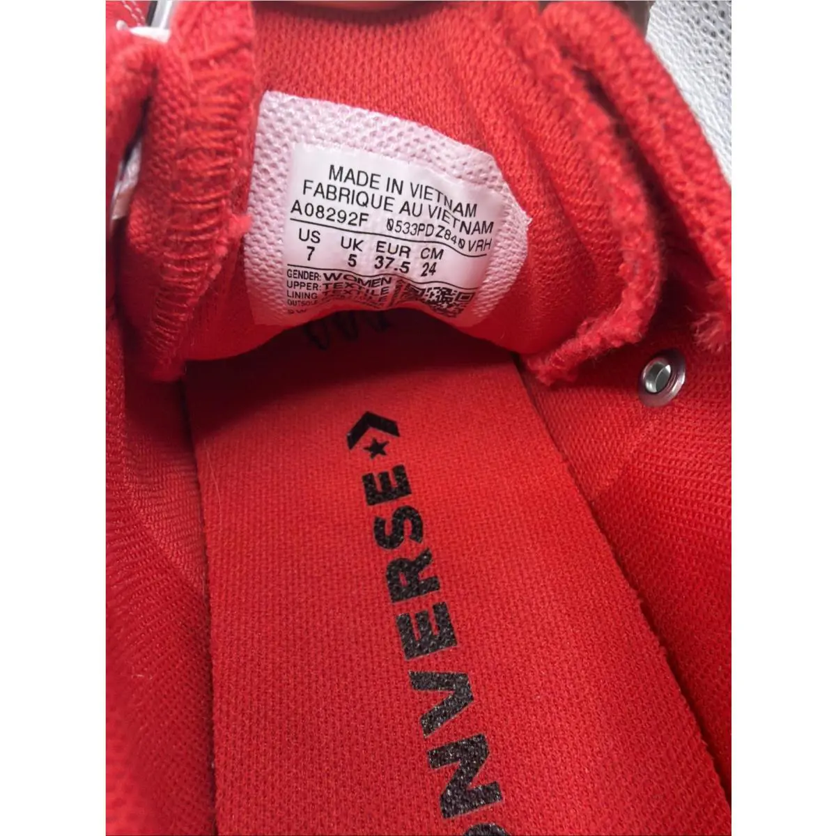 Converse shoes - Converse Chuck Taylor All Star - A08292F - Red 4